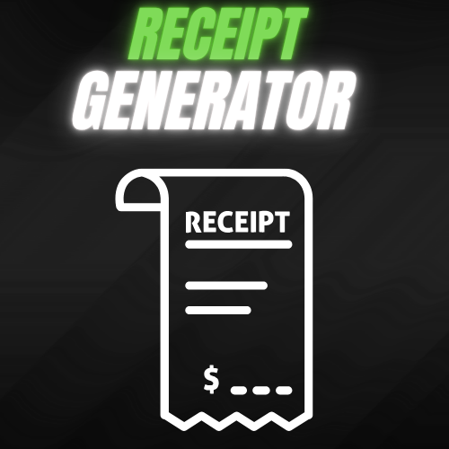 Receipt Generator